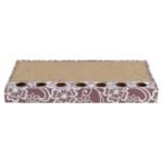 TRIXIE KRABPLANK KARTON MET BALLETJES ROZE