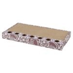 TRIXIE KRABPLANK KARTON MET BALLETJES ROZE - Afbeelding 2