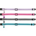 TRIXIE HALSBAND KAT PRINT POOT ELASTISCH ASSORTI - Afbeelding 2