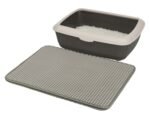 TRIXIE OPVANGMAT VOOR KATTENBAKKEN EVA GRIJS - Afbeelding 3