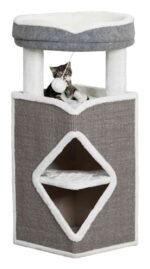 TRIXIE CAT TOWER ARMA GRIJS / WIT - Afbeelding 2