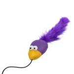 TRIXIE SPEELHENGEL VOGEL KUNSTSTOF / STOF / PLUCHE MET CATNIP ASSORTI - Afbeelding 6