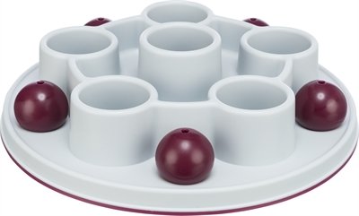 TRIXIE CAT ACTIVITY PENTAGON WIT / BORDEAUX