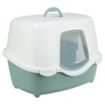 TRIXIE KATTENBAK DAVIO GROEN / WIT - Afbeelding 2