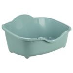 TRIXIE KATTENBAK DAVIO GROEN / WIT - Afbeelding 4