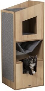 TRIXIE CITYSTYLE CAT TOWER BRUIN / GRIJS - Afbeelding 7