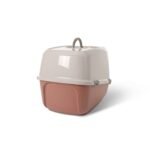 SAVIC KATTENBAK NESTOR JUMBO CHAMPAGNE ROZE / TERRACOTTA - Afbeelding 3