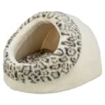TRIXIE KATTENMAND IGLO LEO  SOFT PLUCHE CREME / PANTERPRINT - Afbeelding 5