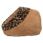 TRIXIE KATTENMAND IGLO LEO  SOFT PLUCHE BRUIN / PANTERPRINT - Afbeelding 2