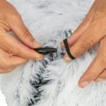 TRIXIE HARVEY PLUCHE SPEELTUNNEL / DONUT WIT / GRIJS - Afbeelding 4