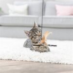 TRIXIE KATTENHENGEL HART HOUT / KATOEN MET KATTENKRUID / CATNIP - Afbeelding 4