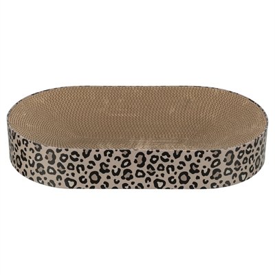 TRIXIE KRABMAT / MAND LEO KARTON MET KATTENKRUID / CATNIP BRUIN