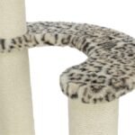 TRIXIE KRABPAAL LEO PANTERPRINT ROND CREME - Afbeelding 5