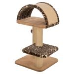 TRIXIE KRABPAAL LEO PANTERPRINT LIGPLAATS MET BOOG BRUIN - Afbeelding 3