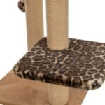 TRIXIE KRABPAAL LEO PANTERPRINT LIGPLAATS MET BOOG BRUIN - Afbeelding 7